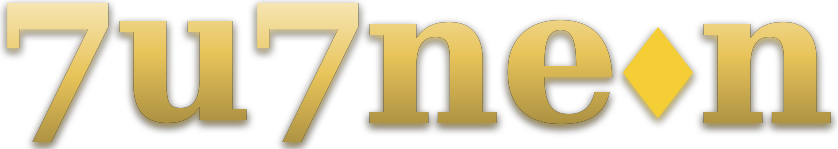 7u7neon logo